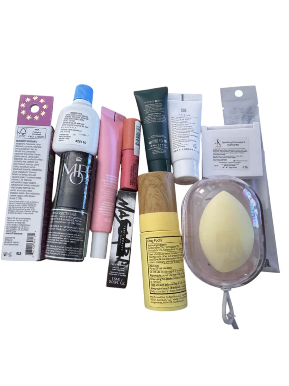 Mixed Brand Makeup Beauty Bundle Lot, Pacifica, Fenty, Sun, Butter Gloss, Primer